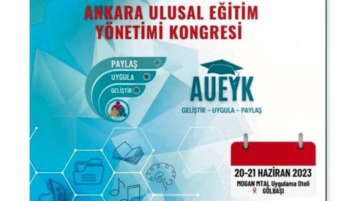 Ankara Ulusal Eğitim Yönetimi Kongresinde 